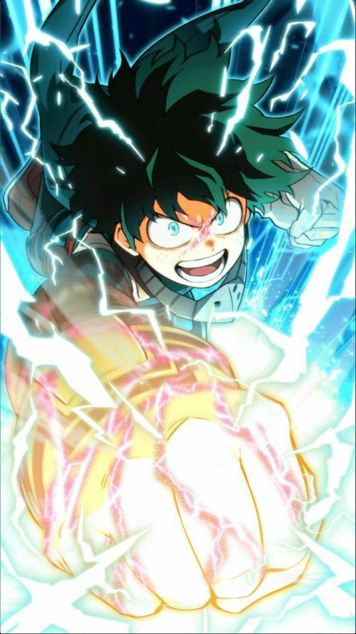 720x1280 My Hero Academia Deku Detroit Smash Wallpaper, Phone