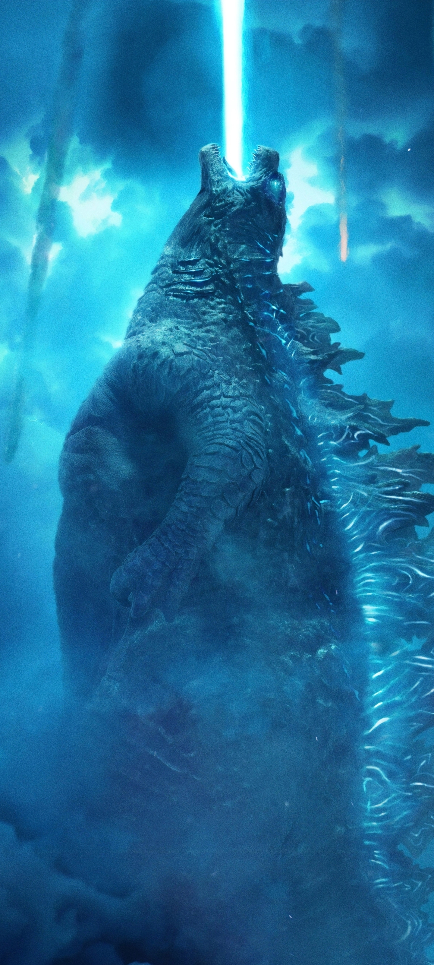 1440x3200 Godzilla iPhone Wallpaper, Phone