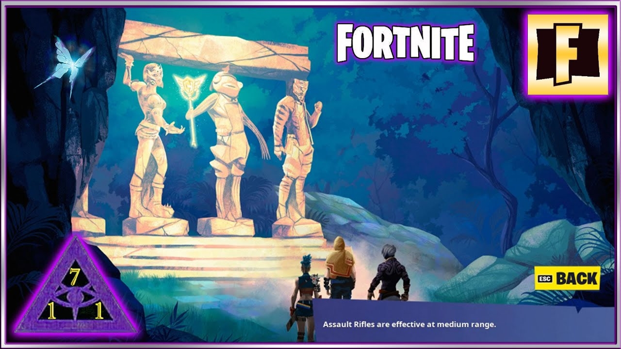 1280x720 Fortnite FNCS Secret of the Ancients Wallpaper Twitch Loot Drop In Trippie Redd Toon Meowscles Emote, Desktop