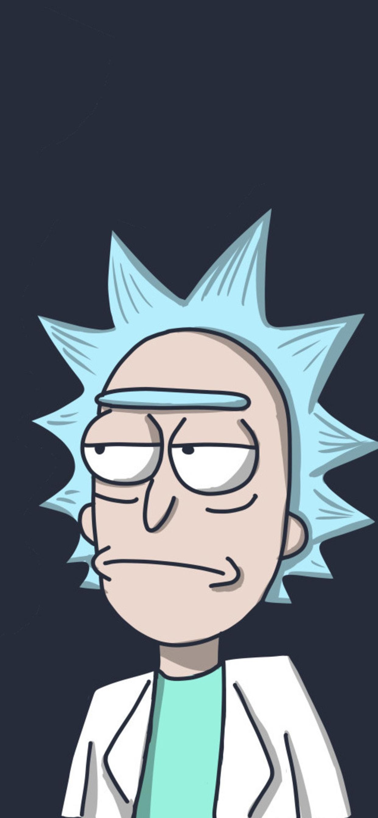 1250x2690 Rick In Rick And Morty Wallpaper, Phone