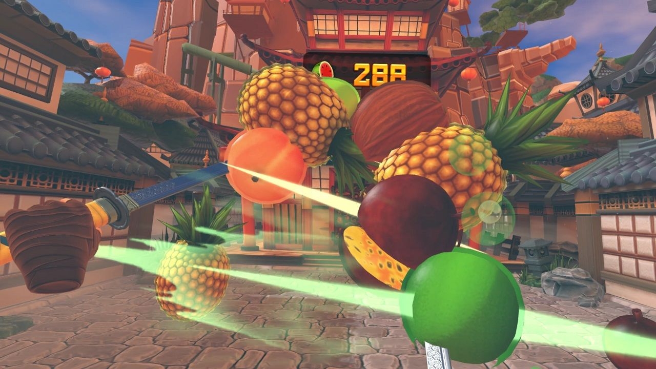 1280x720 Fruit Ninja VR fruit in virtual reality!, Desktop