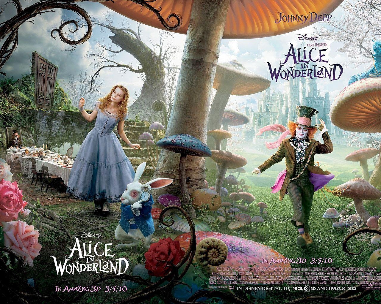 1280x1030 Alice in Wonderland Movie HD Wallpaper for iPod, Desktop