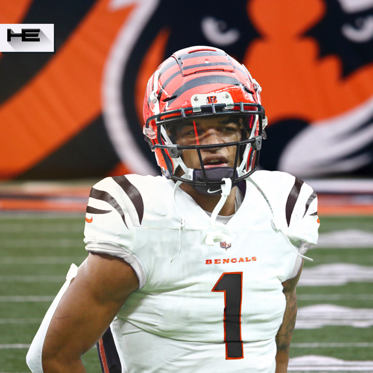 1200x1200 Ja'Marr Chase Looks Awesome in the Cincinnati Bengals' New Stripes Illustrated Cincinnati Bengals News, Analysis and More, Phone