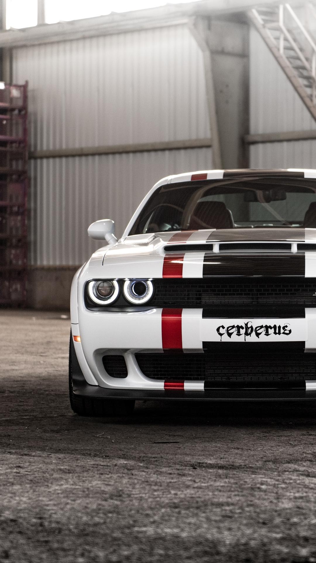 1080x1920 Dodge Challenger Srt Hellcat Cerberus, Phone