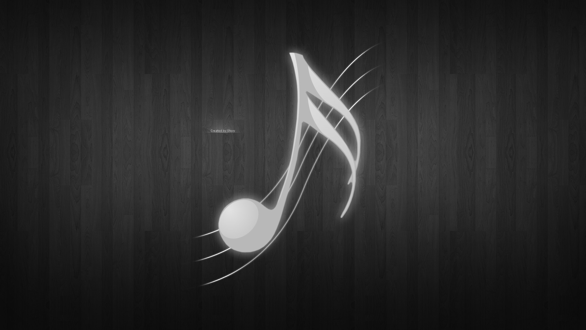 1920x1080 Black Wallpaper Music Notes, Desktop