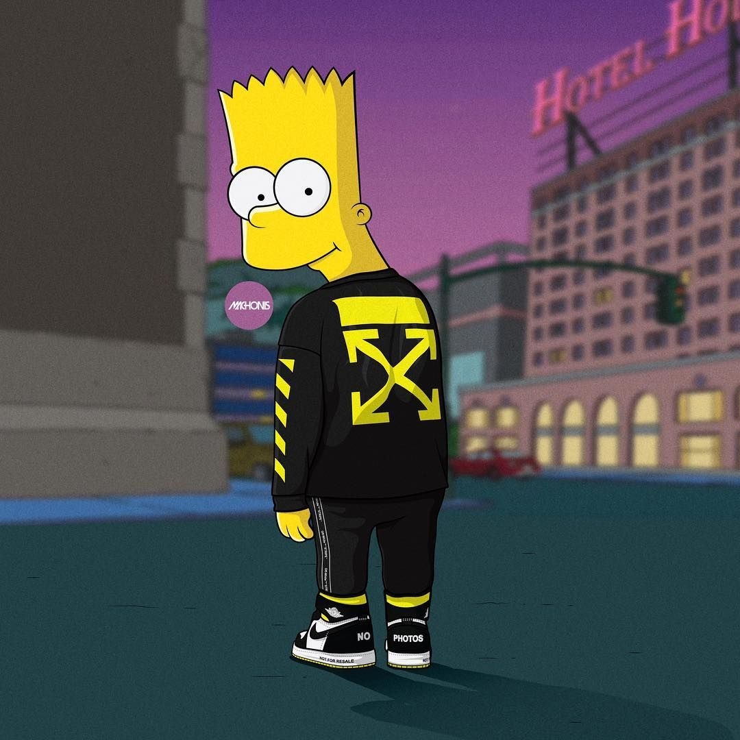 1080x1080 Bart Simpson Swag Wallpaper Free Bart Simpson Swag Background, Phone