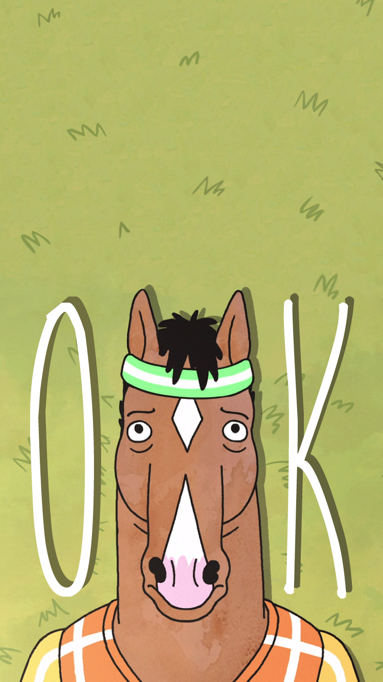 750x1340 I found a post with some Bojack phone wallpaper and I forgot to. Bojack horseman, Horseman, Cartoon wallpaper, Phone