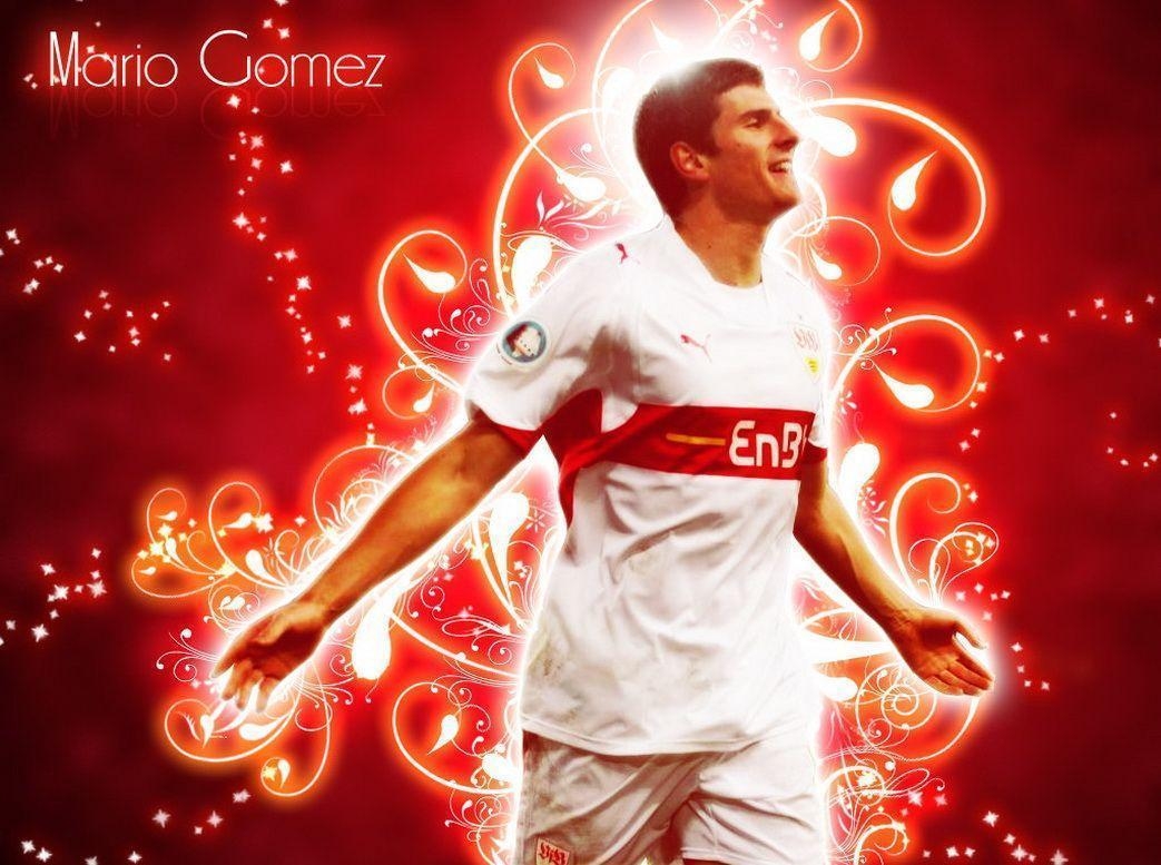 1050x780 All Soccer Playerz HD Wallpaper: Mario Gomez New HD Wallpaper 2012, Desktop