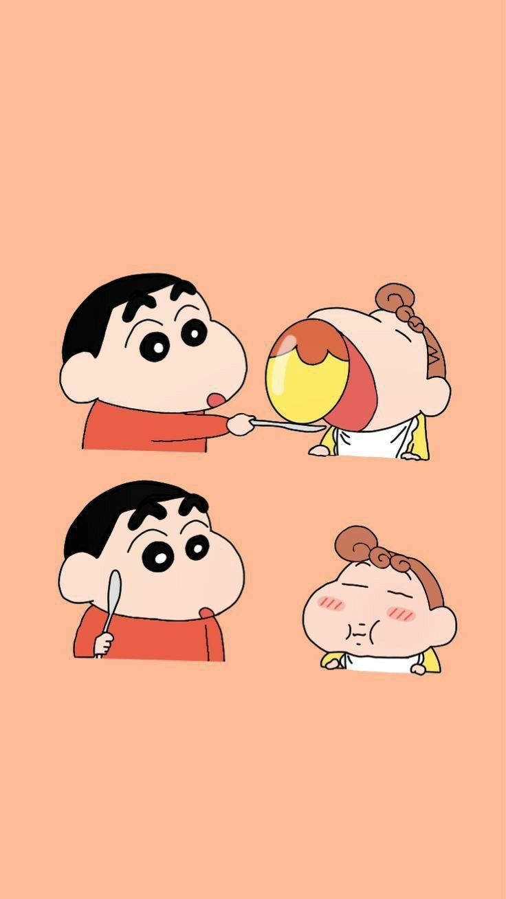 740x1310 Shinchan. Cute cartoon drawings, Phone