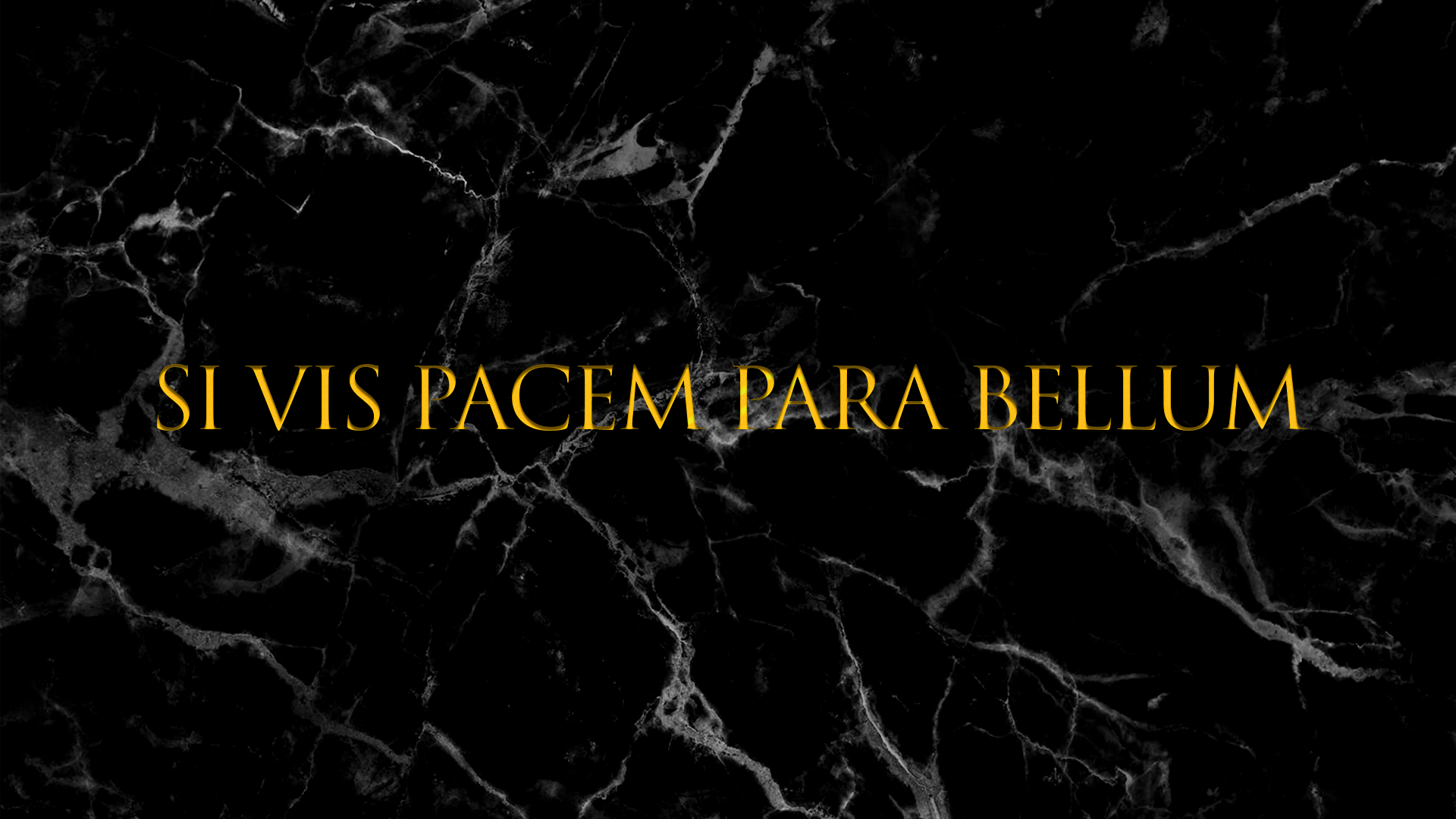 1920x1080 A bit cheezy, I know. But I always liked latin etched on marble. It says If you want peace, prepare (for) war, Desktop