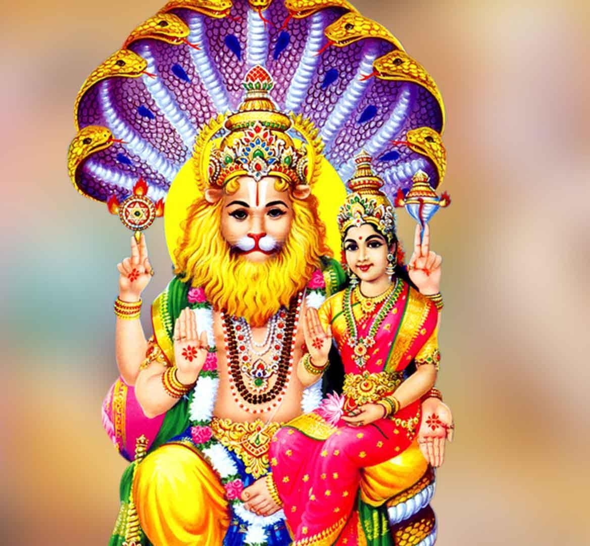 1170x1080 Lord Lakshmi Narasimha Swamy Wallpaper HD for Android, Desktop