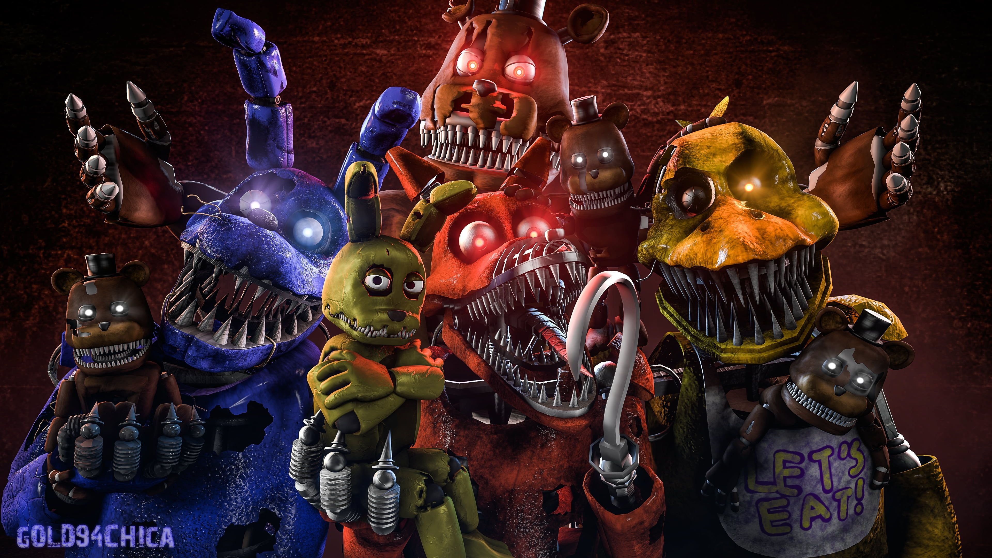 3840x2160 Five Nights at Freddy's FNaF World K #wallpaper #hdwallpaper #desktop. Fnaf, Five nights at freddy's, Character wallpaper, Desktop