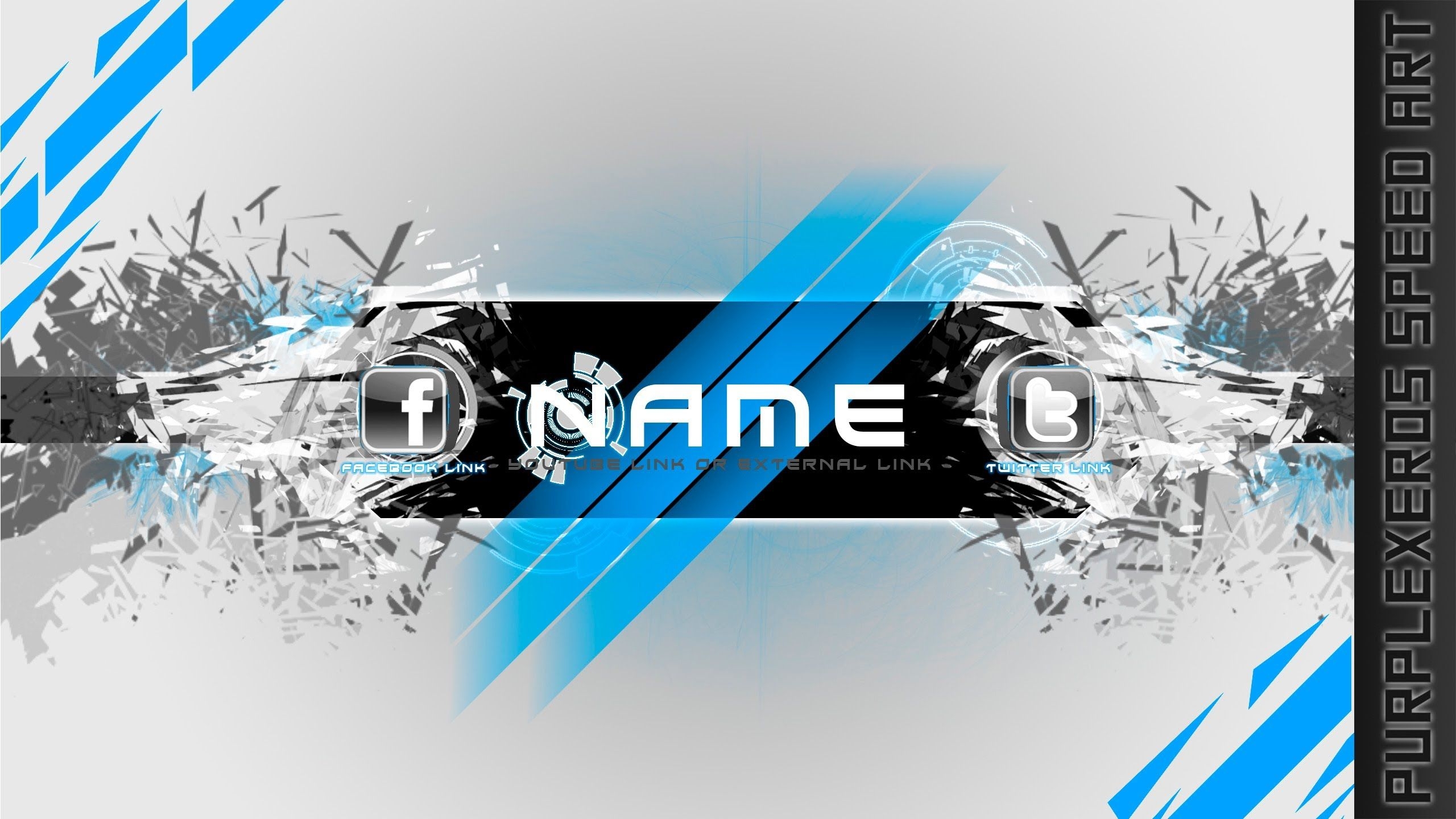 2560x1440 Free To Use Channel Art Shatter. Channel Art, Youtube Channel Art, Gaming Wallpaper, Desktop