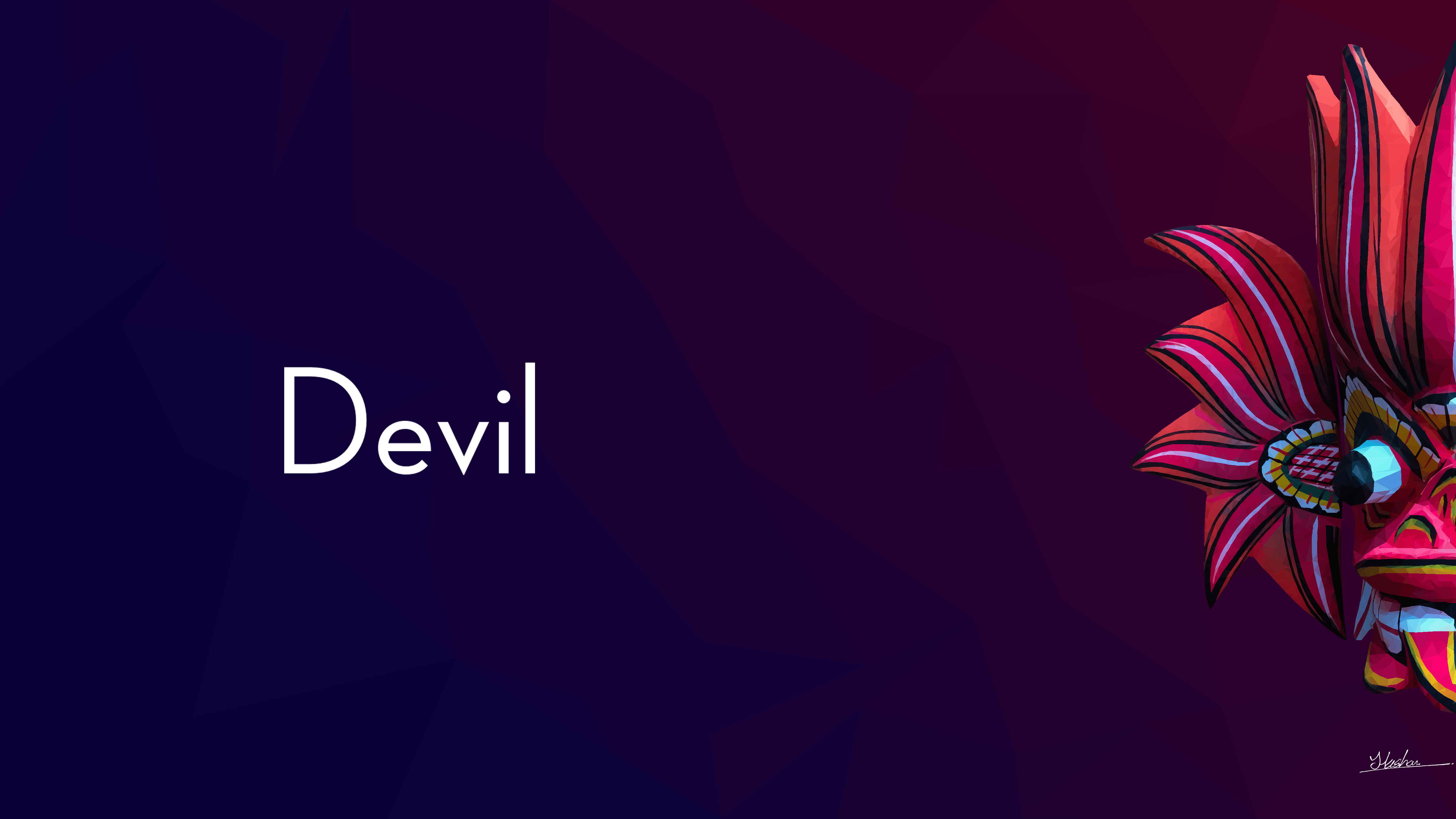 4950x2790 Srilankan Devil Mask 4k Ultra HD Wallpaper. Background Imagex2784, Desktop