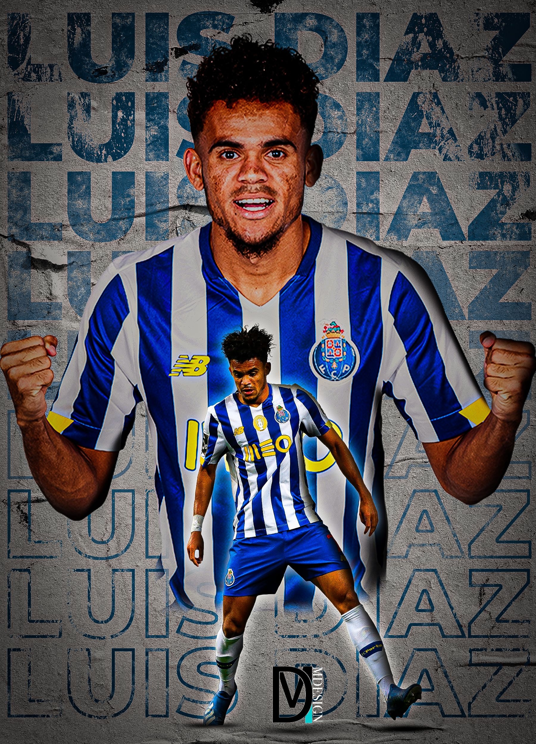 1800x2500 Luis Diaz Design #Football #Graphic #Design #Luis #Diaz #FCPorto #Colombia. Fotos de lionel messi, Fútbol, Jugadores de fútbol, Phone