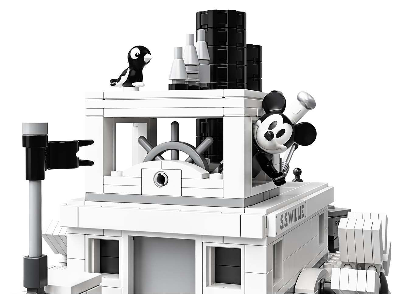 1320x1000 LEGO Celebrates Mickey's 90th With New Must Have Steamboat Willie Set!, Desktop