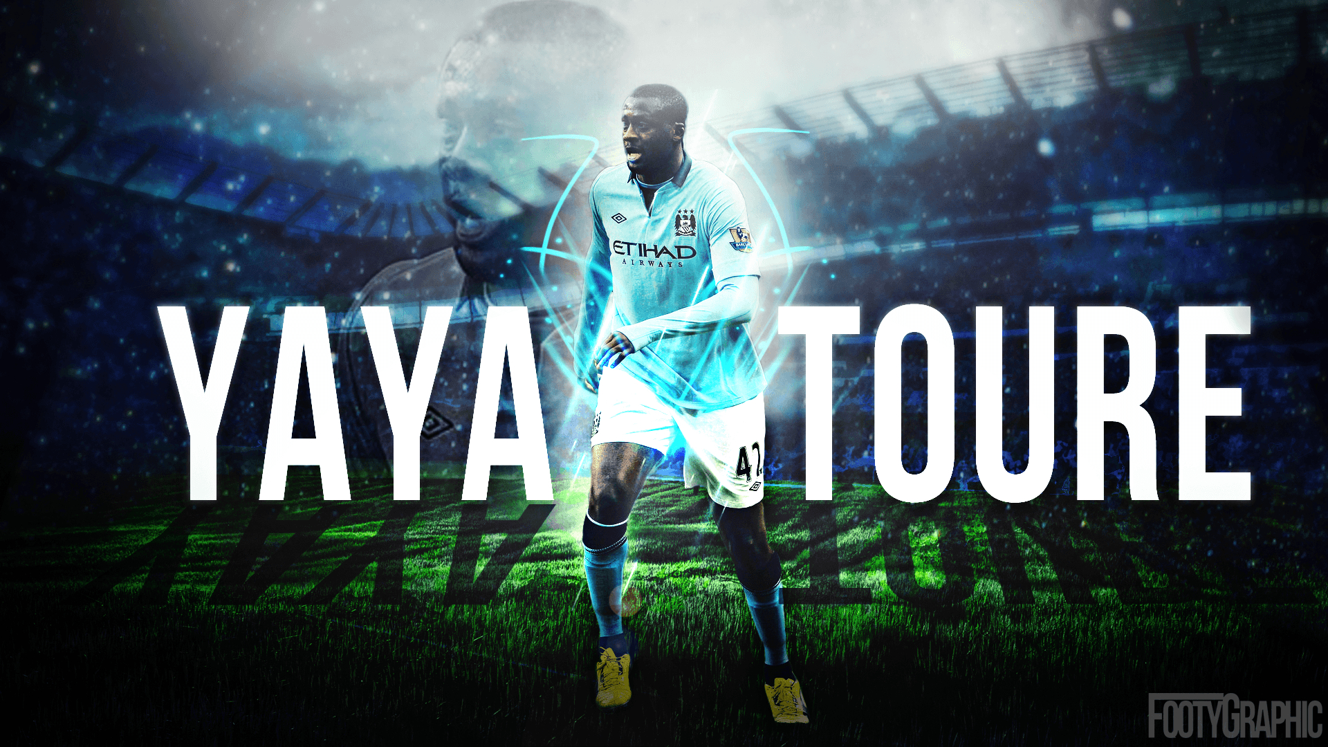 1920x1080 Yaya Toure Wallpaper HD, Desktop