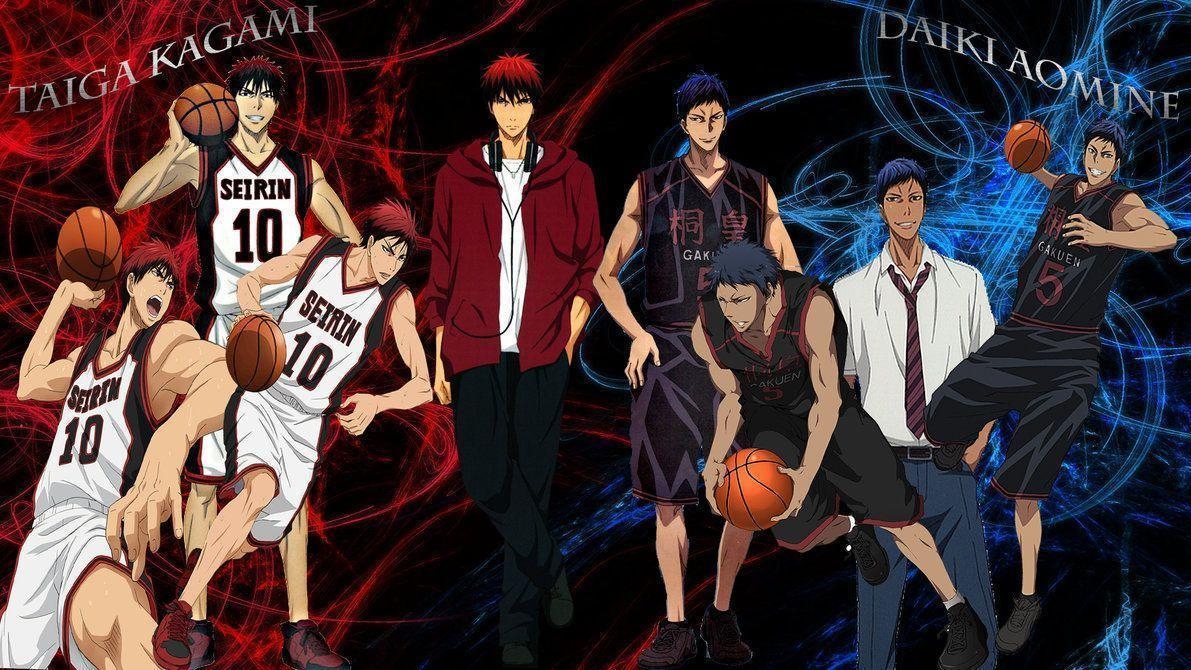 1200x670 Taiga Kagami And Daiki Aomine By Miss Callisto, Desktop