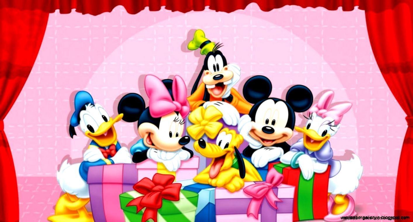 1420x760 Mickey Mouse Party HD, Desktop