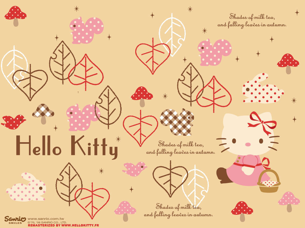 1030x770 Hello Kitty Fall Wallpaper, Desktop