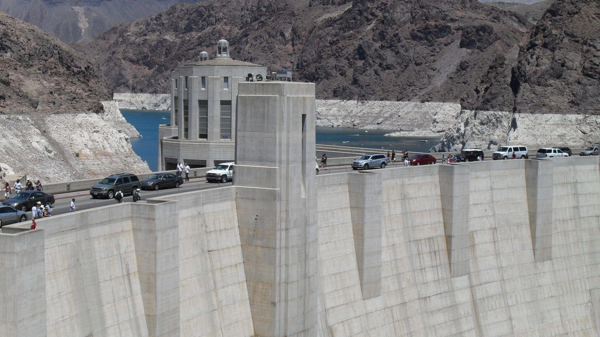 1920x1080 June 2016 wallpaper: Hoover Dam Lake Bridge Picture, Desktop