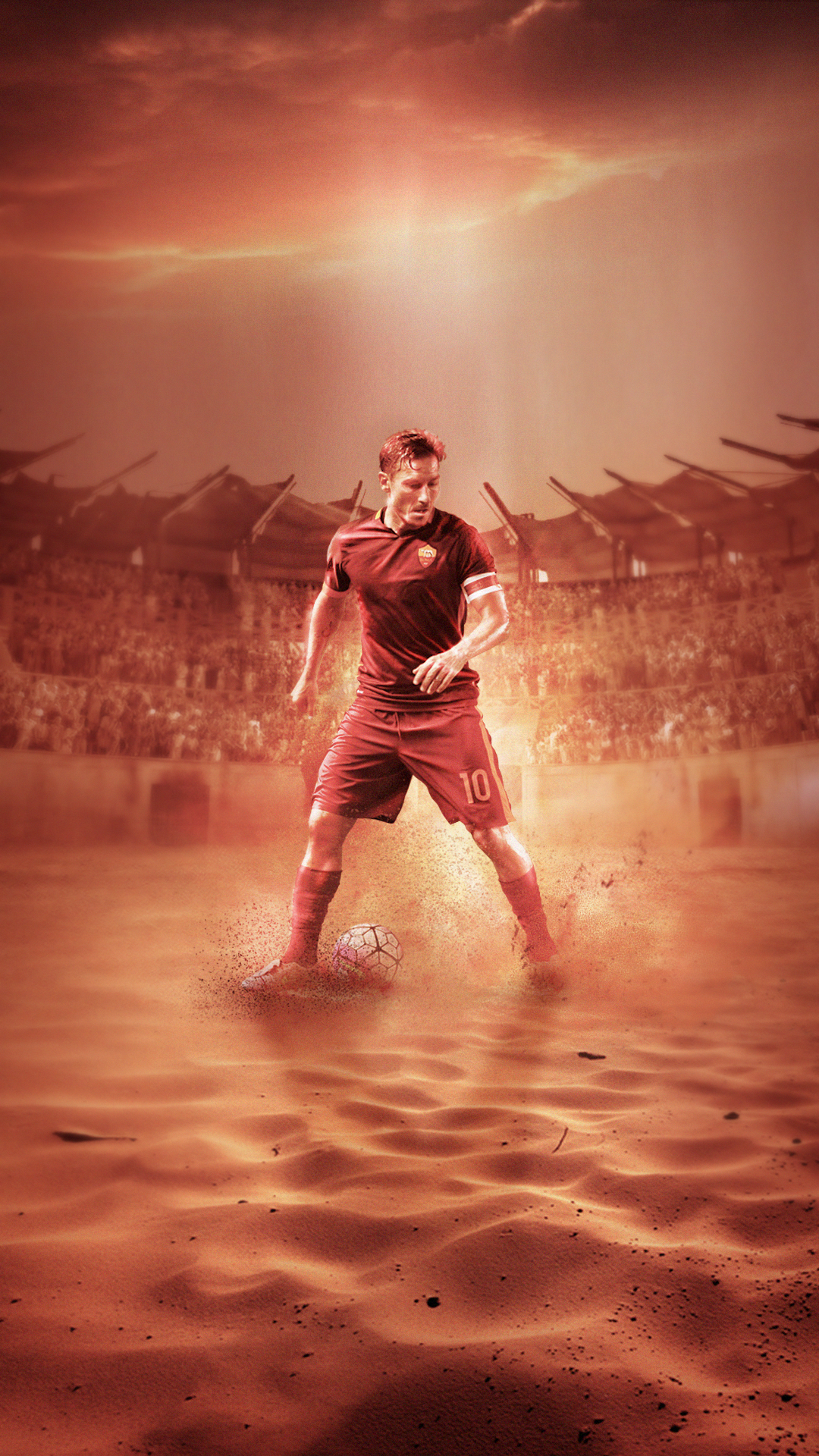 1080x1920 A.S. Roma iPhone Wallpaper, Phone