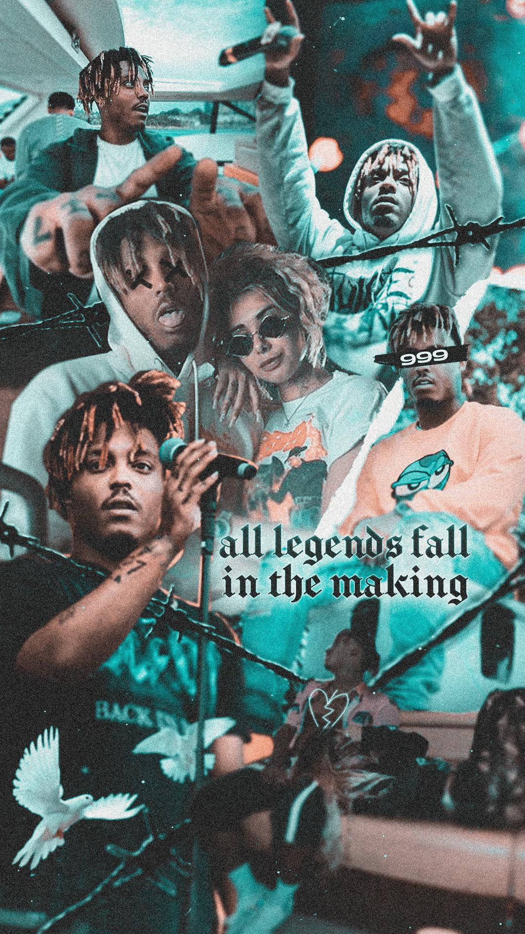 1080x1920 Juice WRLD And Ally Collage Wallpaper, Phone