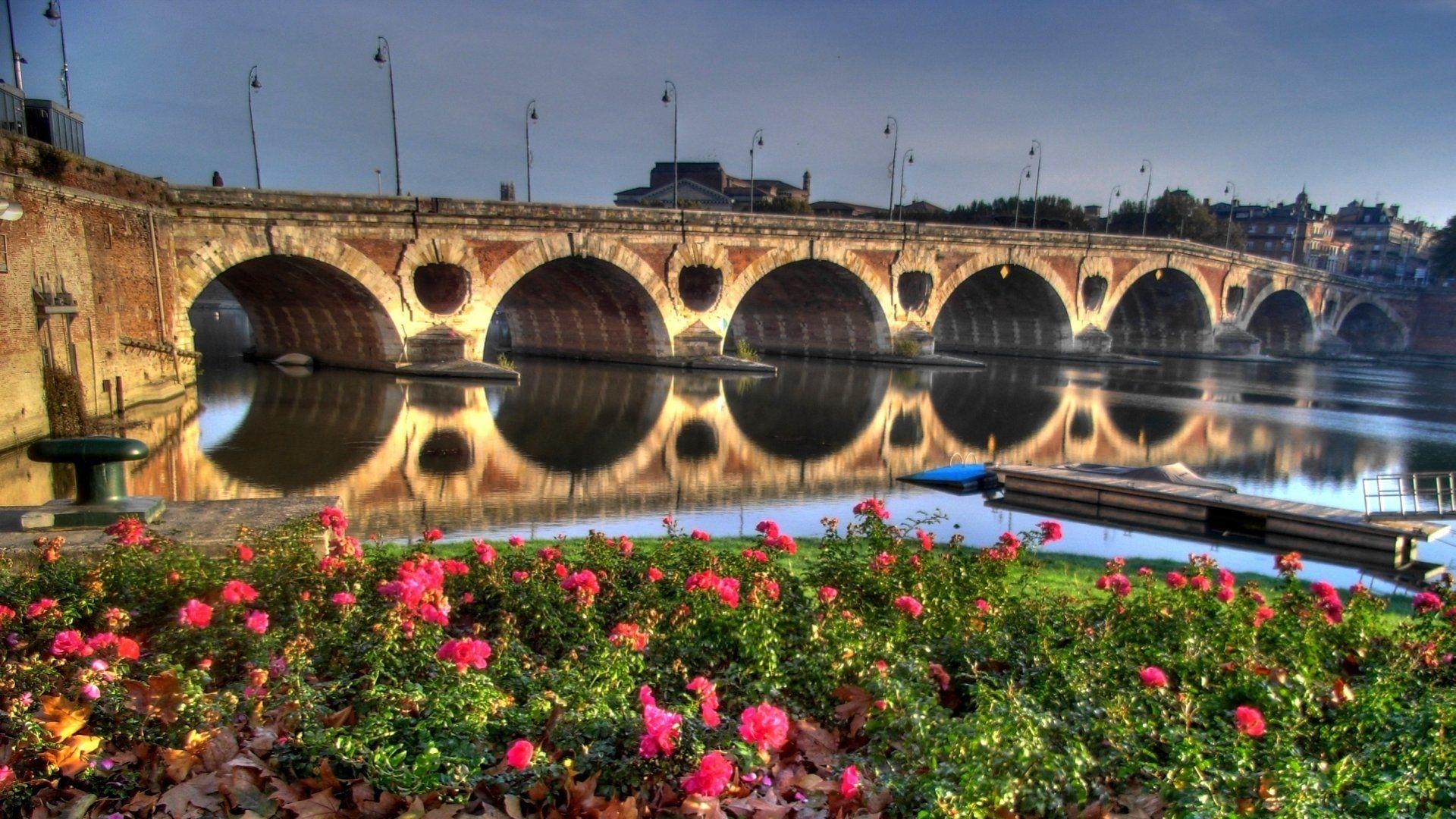 1920x1080 Pont Neuf, Toulouse HD Wallpaper, Desktop