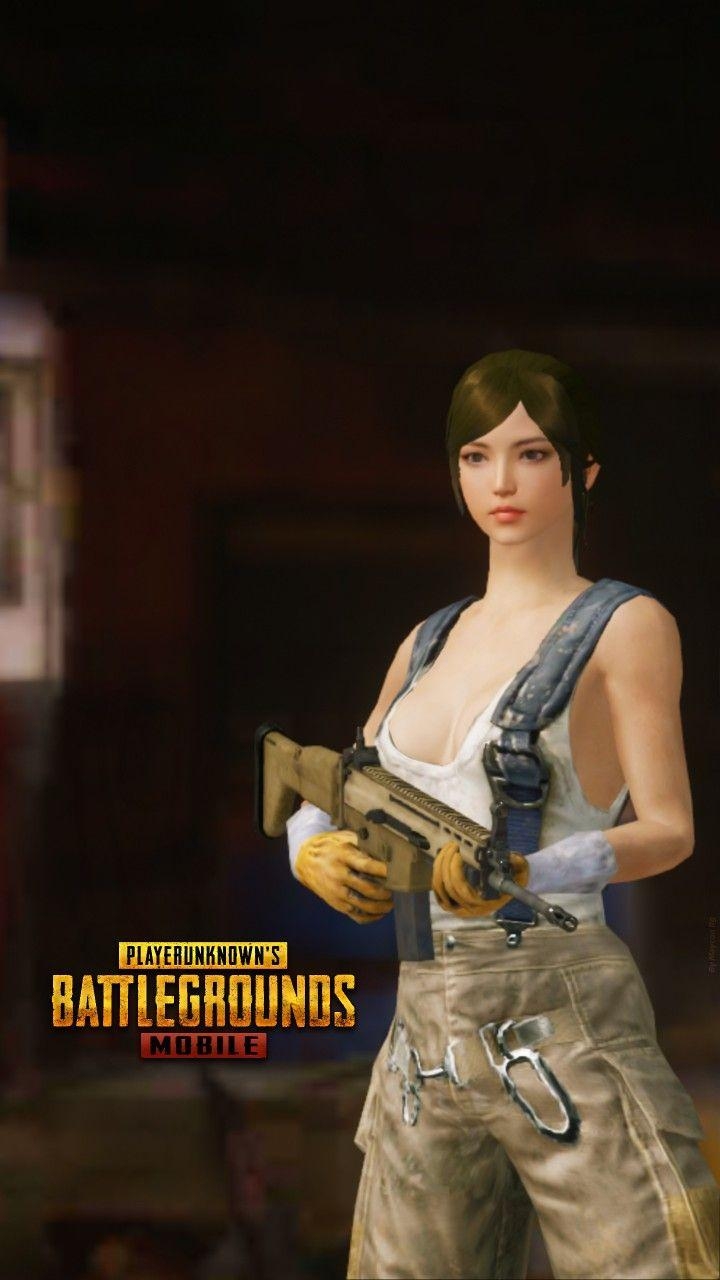 720x1280 PUBG Mobile Wallpaper Girl #PUBGM, Phone