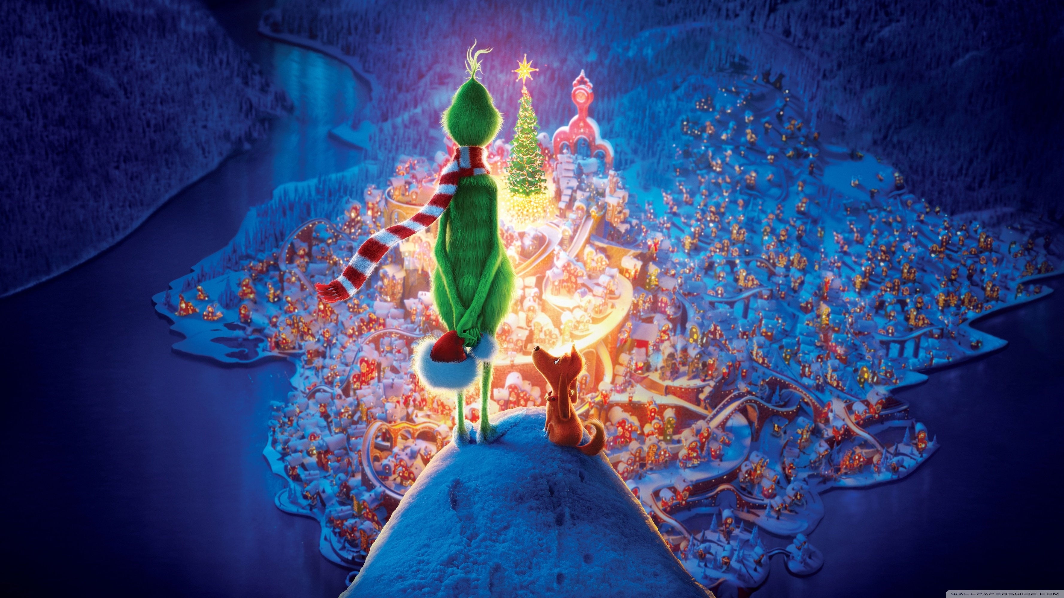 3560x2000 The Grinch Christmas holiday movie 2018 ❤ 4K HD Desktop, Desktop