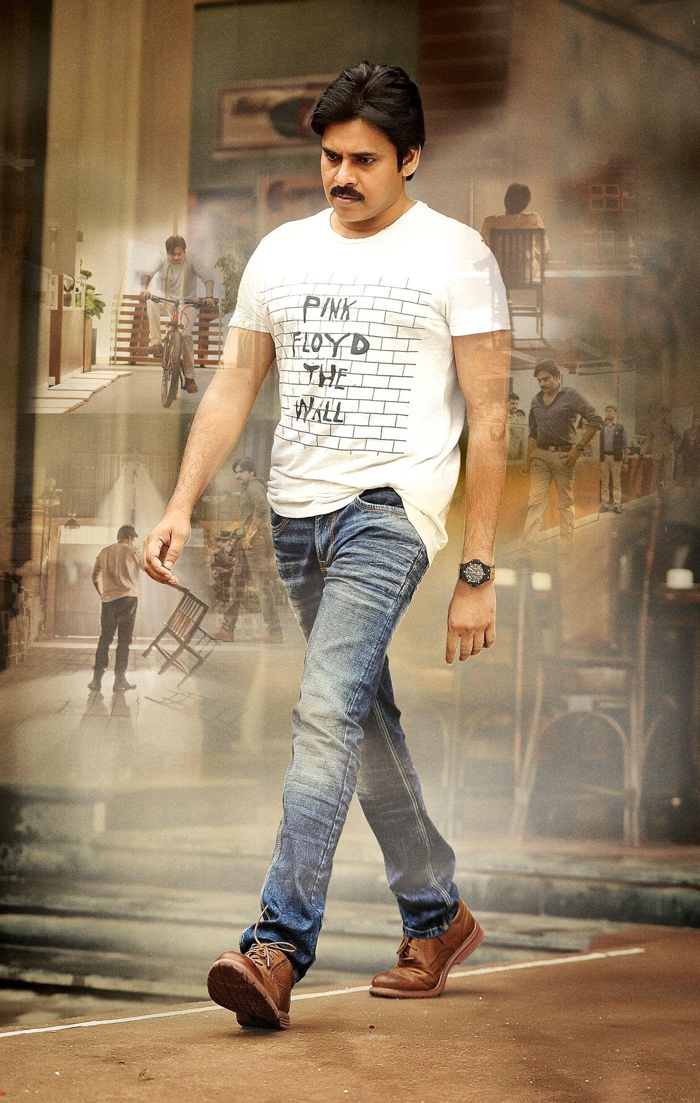 1400x2210 Pawan Kalyan New Agnathavasi Movie Latest Stylish ULTRA HD Photo, Phone