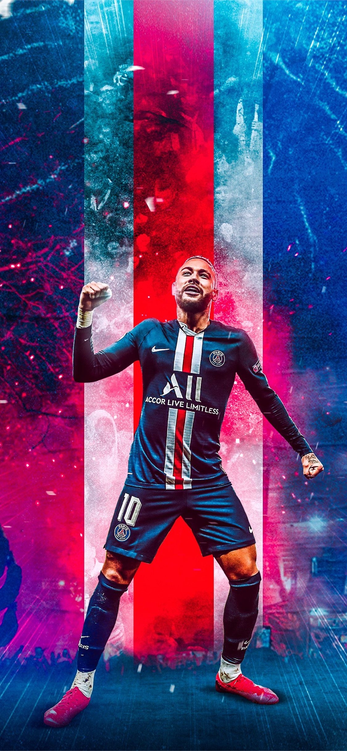 1130x2440 neymar psg iPhone Wallpaper Free Download, Phone