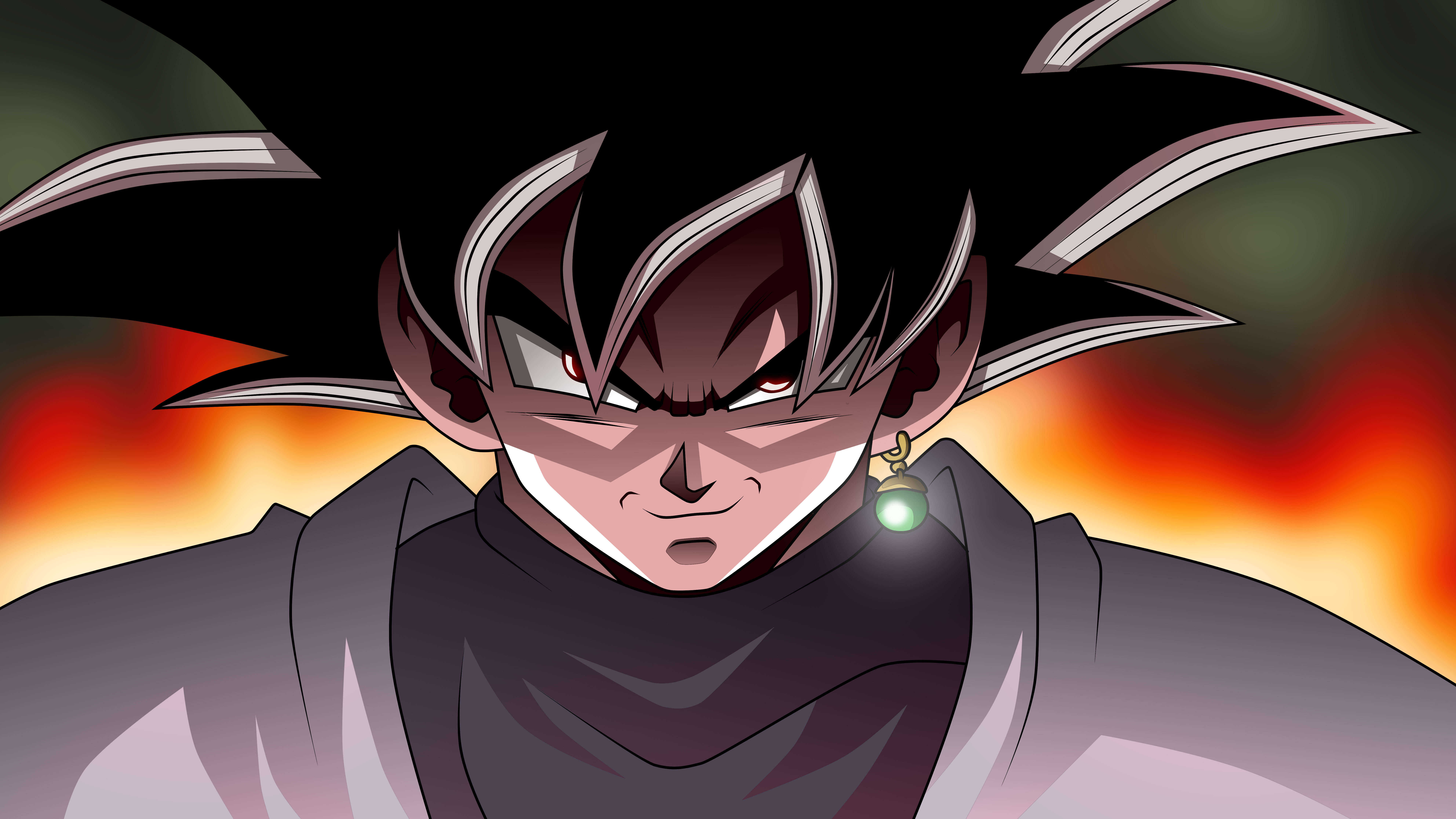 7680x4320 Dragon Ball Black Goku UHD 8K Wallpaper, Desktop