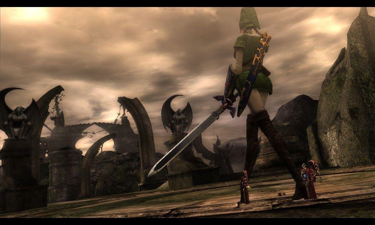 1280x770 bayonetta wii u video games master sword wallpaper and background, Desktop