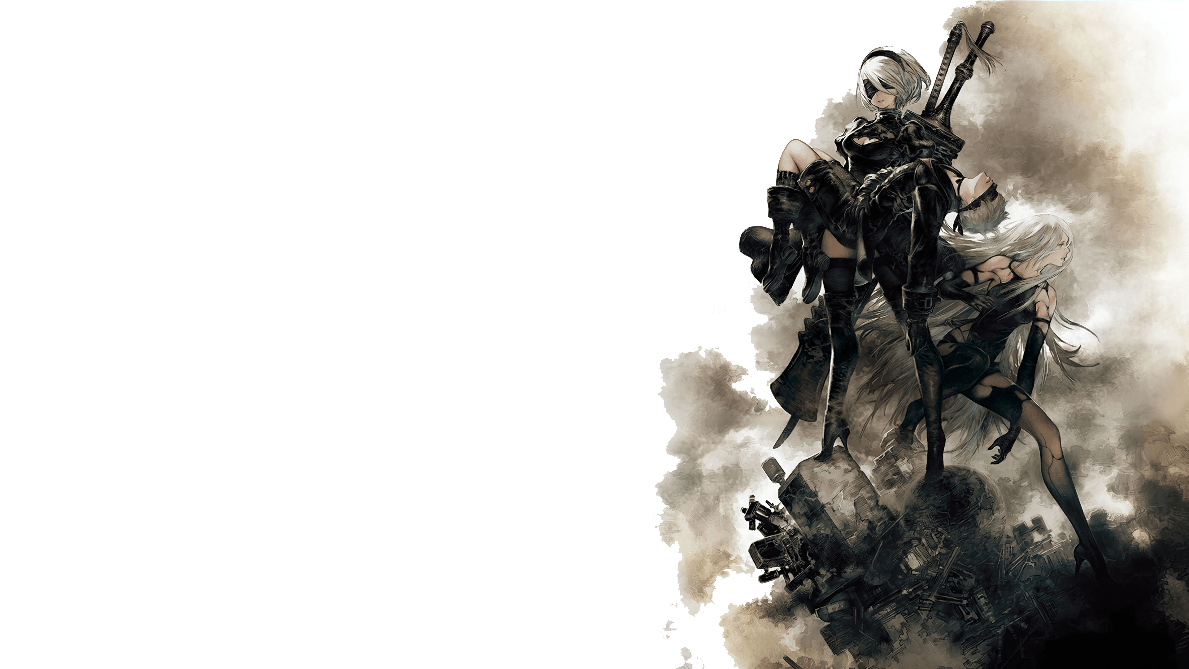 3840x2160 NieR Automata wallpaper Japanese cover art (1920 x 1080), Desktop