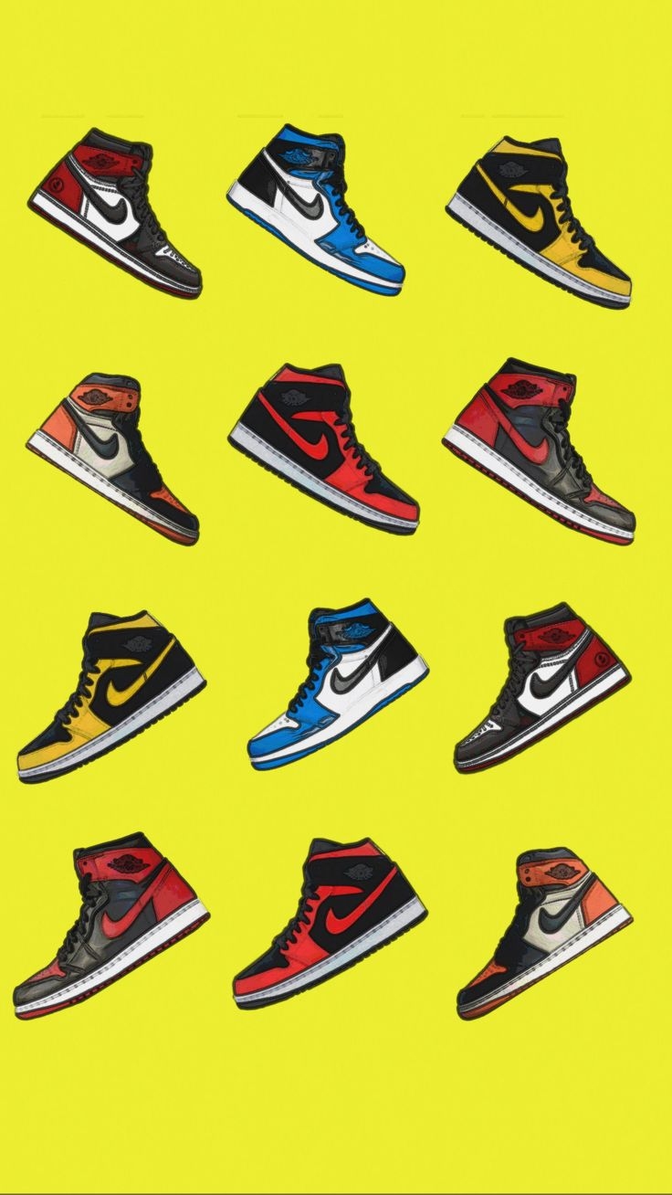 740x1310 Air Jordan 1 Background Wallpaper. Nike art, Sneakers wallpaper, Sneaker art, Phone