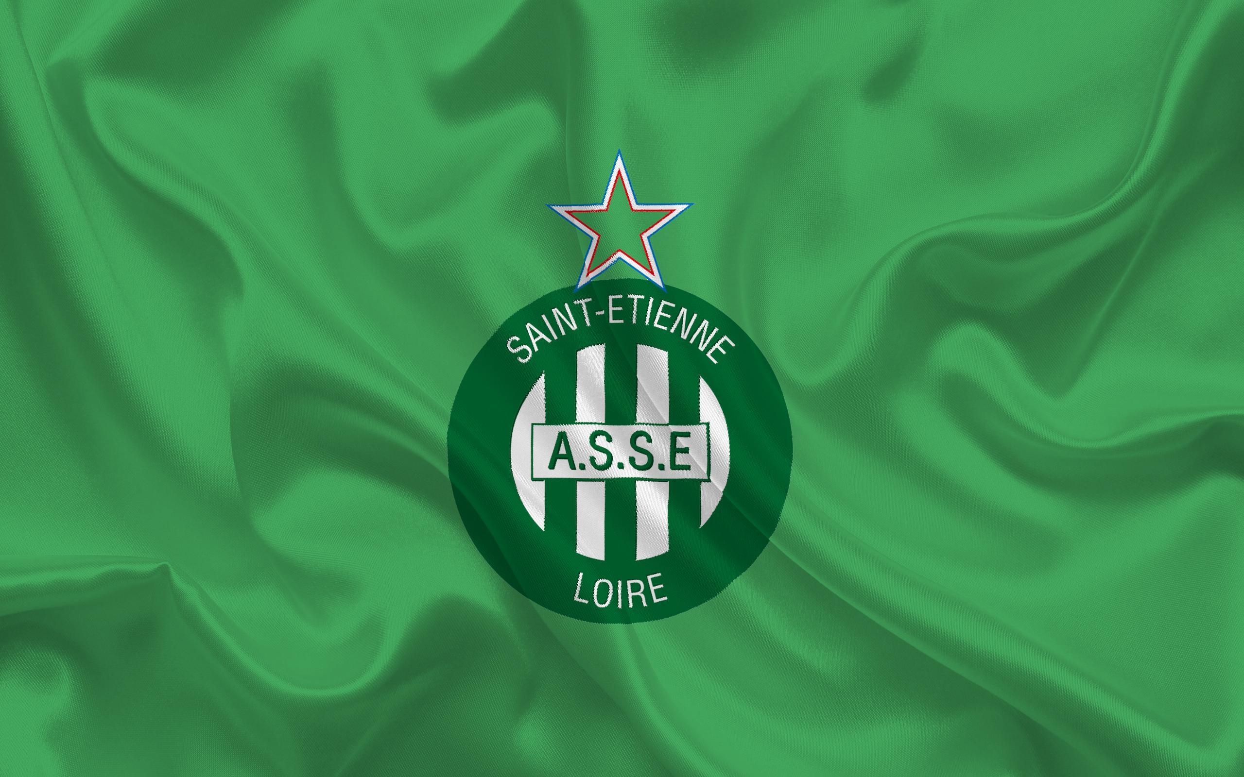 2560x1600 Download Wallpaper AS Saint Etienne, Football Club, Emblem, Logo, Desktop