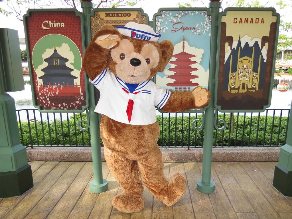 1030x770 Duffy the Disney Bear. Showcase Plaza, EPCOT, Desktop