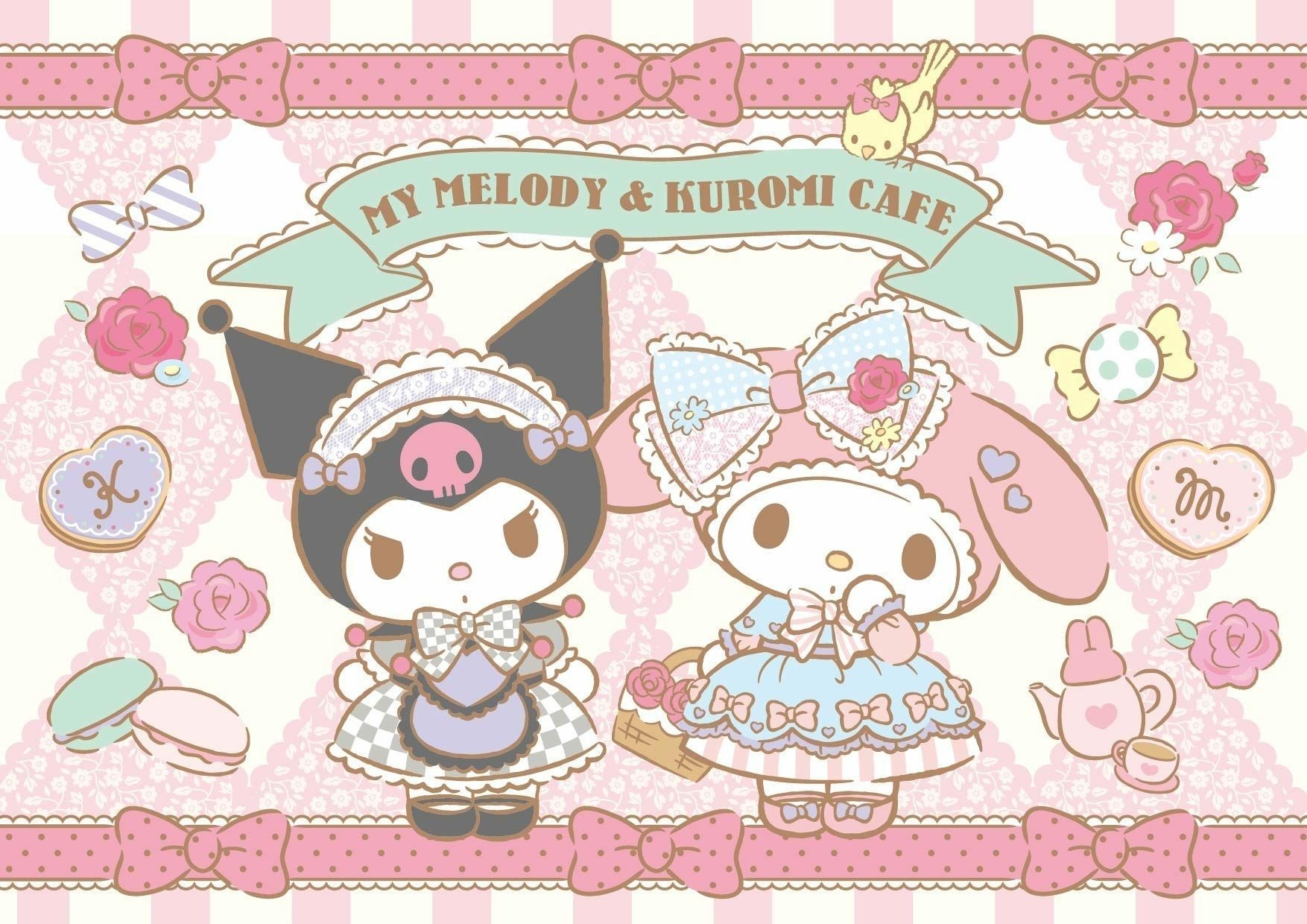 1760x1240 My Melody Kuromi Wallpaper Free My Melody Kuromi Background, Desktop