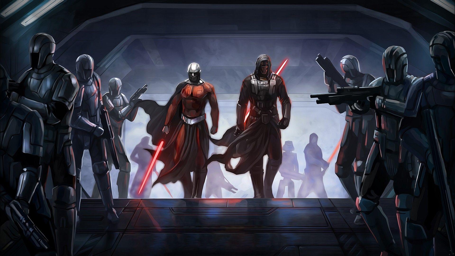 1920x1080 Wallpaper, Star Wars The Old Republic, guard, characters, Desktop