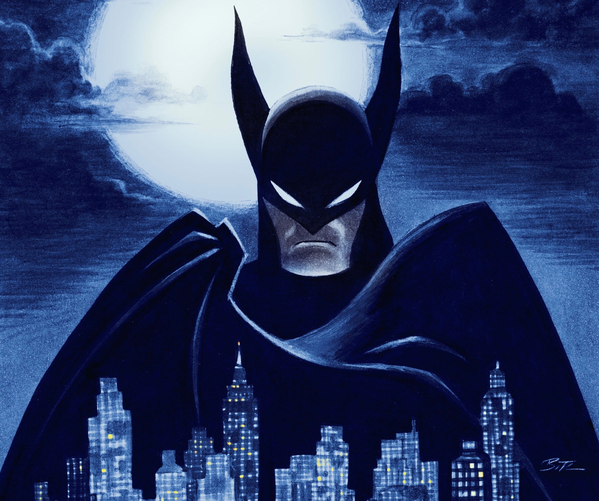 2000x1680 Batman: Caped Crusader HD Wallpaper and Background, Desktop