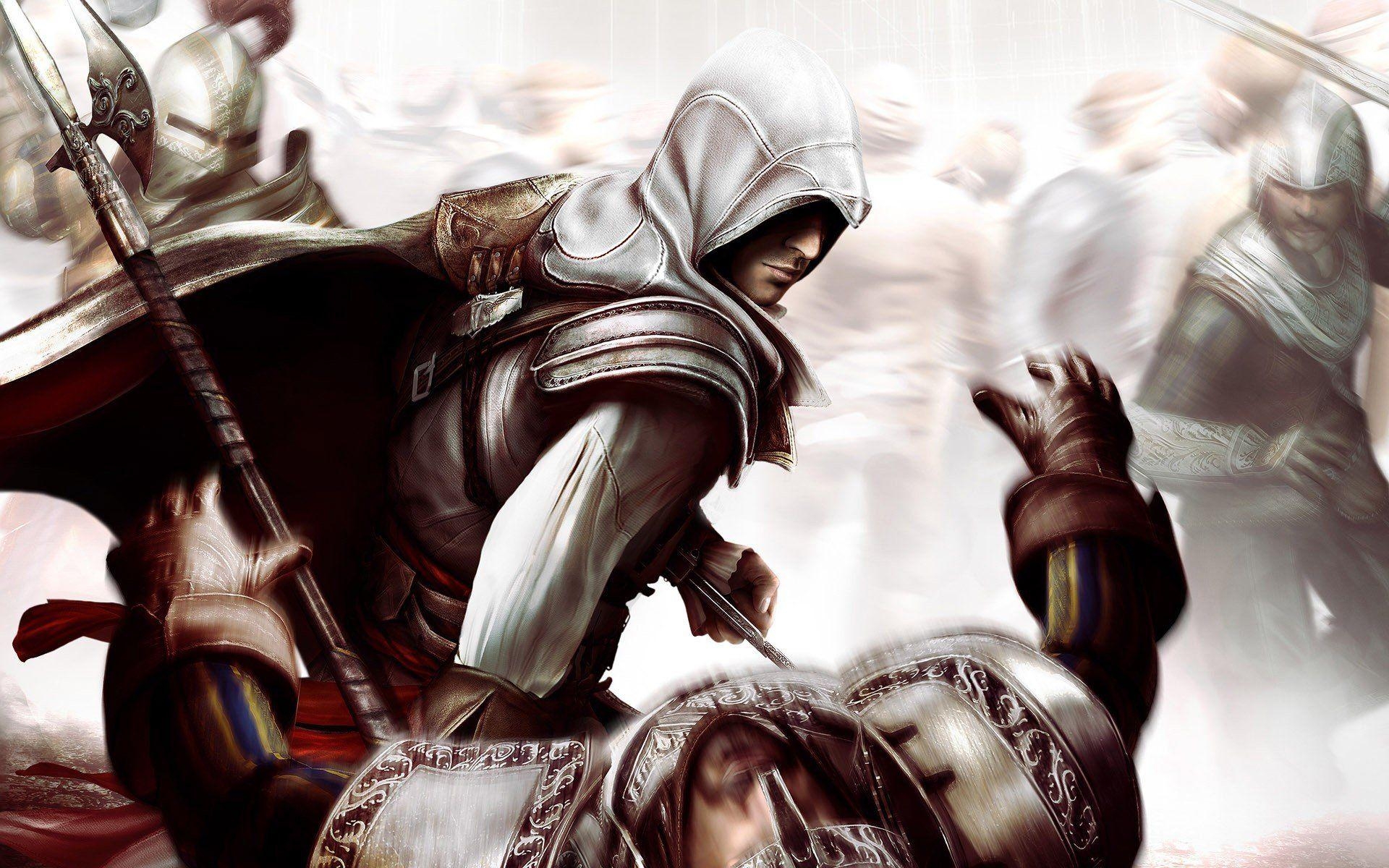 1920x1200 assassin ;s creed 2 ezio death battle axe HD wallpaper, Desktop