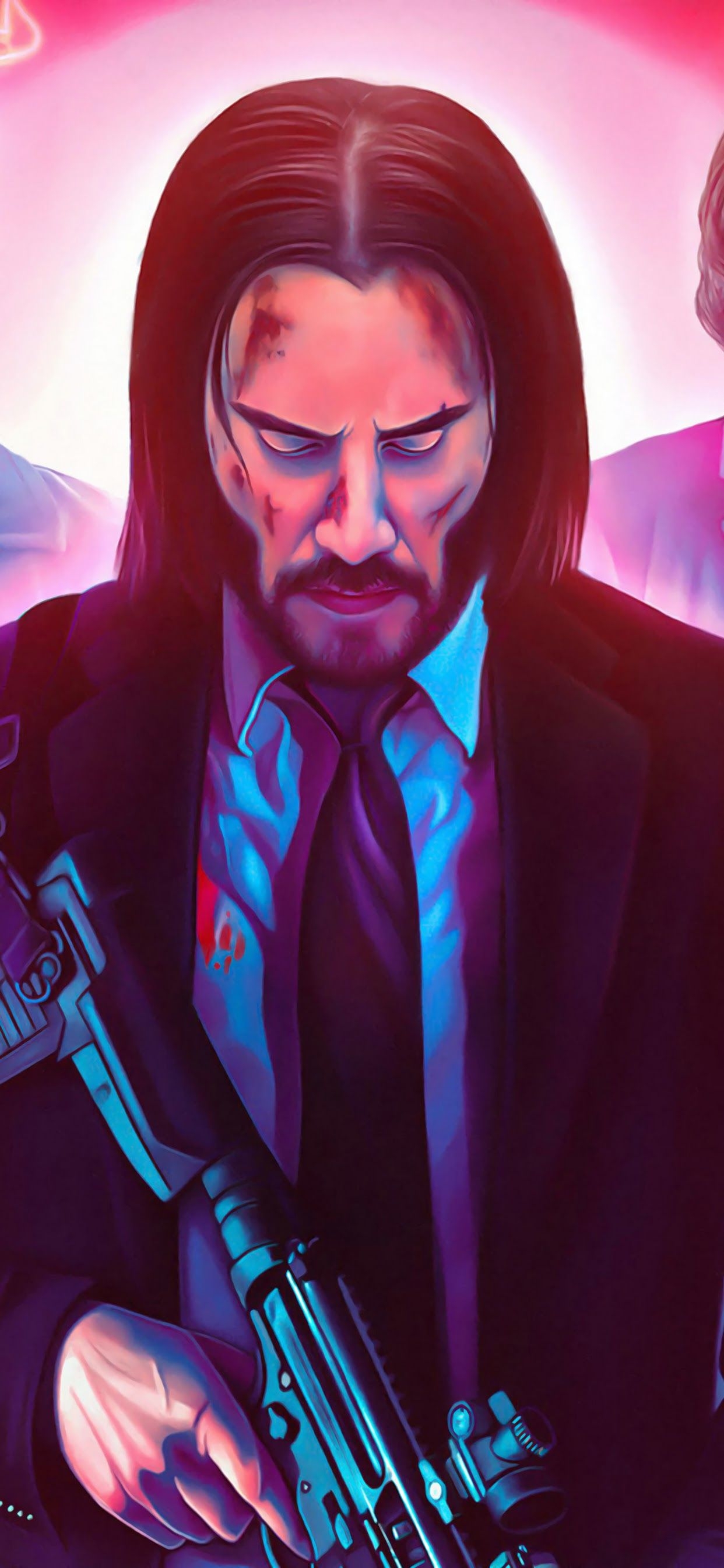 1250x2690 John Wick Cast, Characters, 4k, Wick 3 Wallpaper 4k, Phone