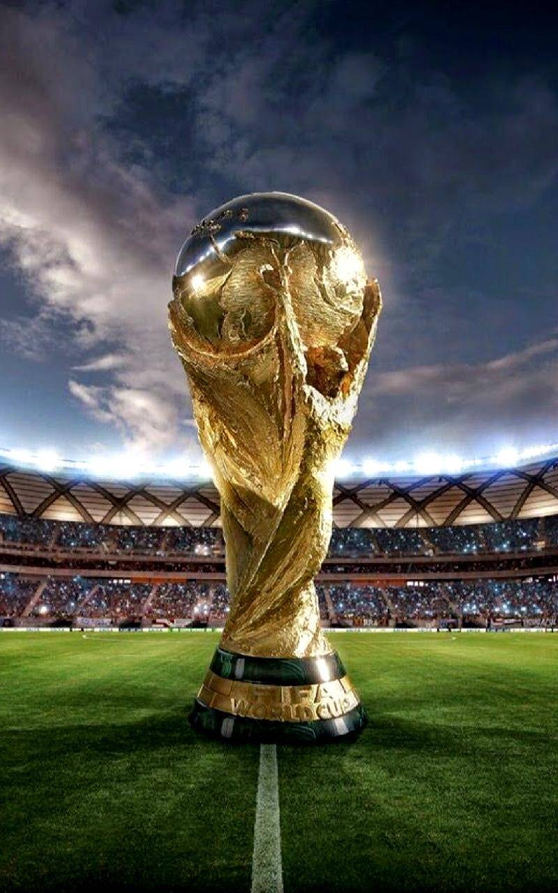 800x1280 World Cup Trophy wallpaper, Phone