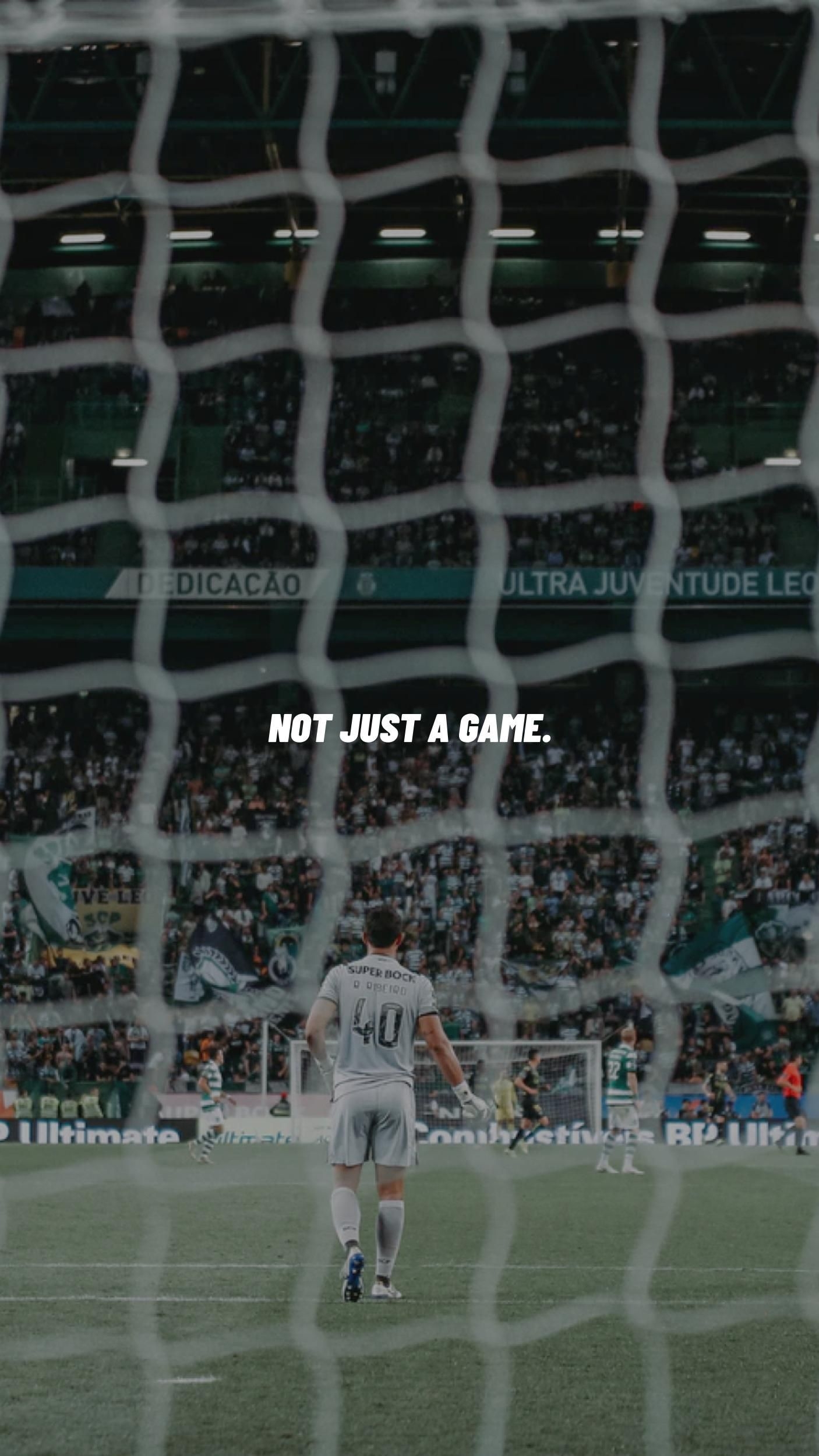 1410x2500 NOT JUST A GAME. Soccer quotes, Soccer motivation, Inspirational soccer quotes, Phone