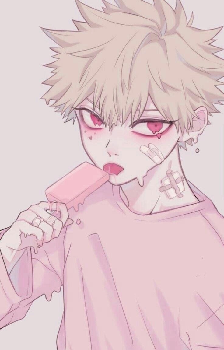 740x1150 Little Kacchan. Aesthetic anime, Cute anime guys, Anime, Phone