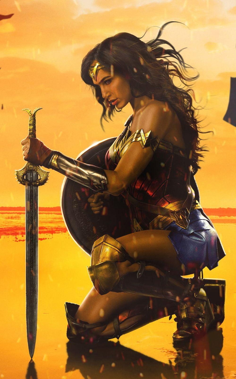 1000x1600 Movie of the Week: Wonder Woman (Mobile Wallpaper 153) {1080p to 4K, Phone