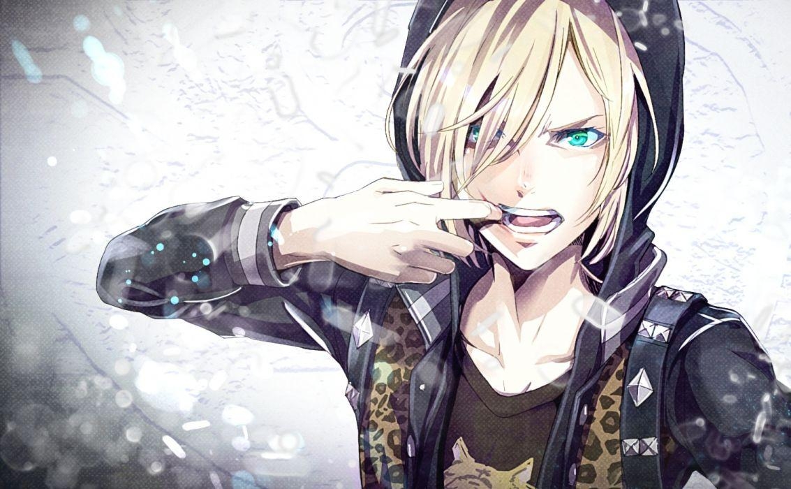 1140x700 Plisetsky Yuri Yuri On Ice Hoodie Blonde anime series character, Desktop