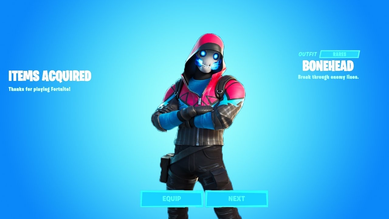 1280x720 Bonehead Fortnite wallpaper, Desktop