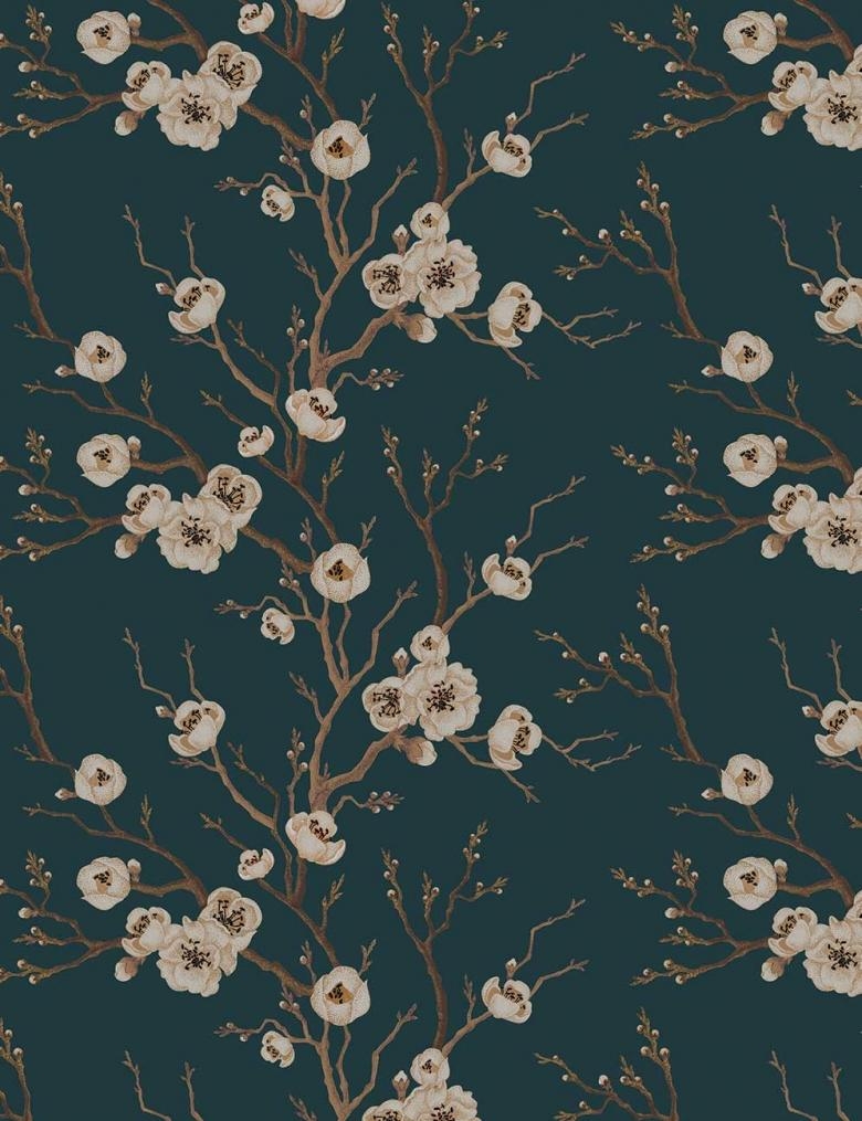 780x1020 Japanese Floral Tree Wallpaper. FEATHR™, Phone